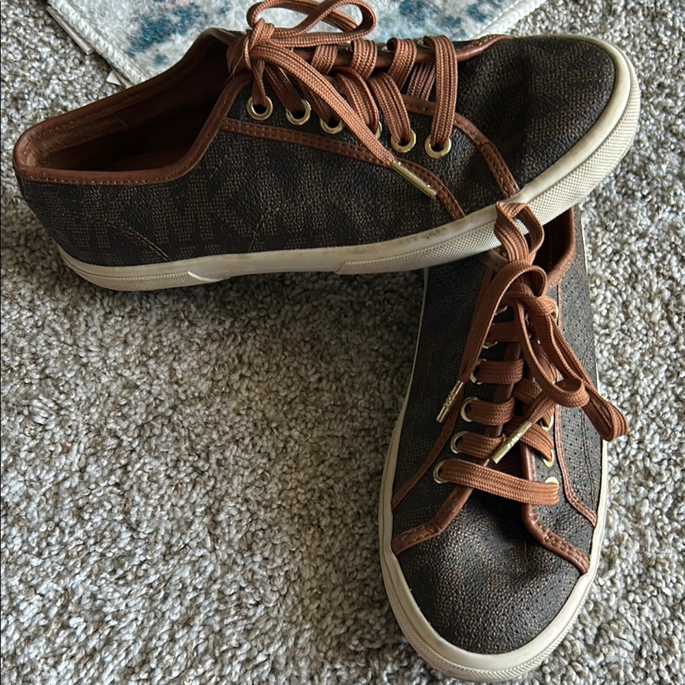 Michael Kors Brown Casual Sneakers